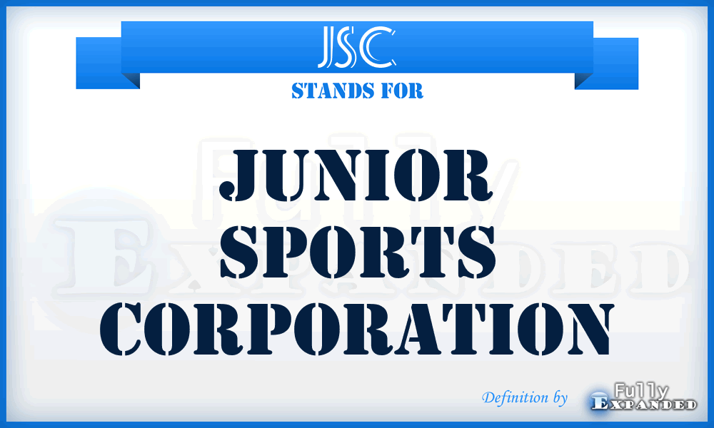 JSC - Junior Sports Corporation