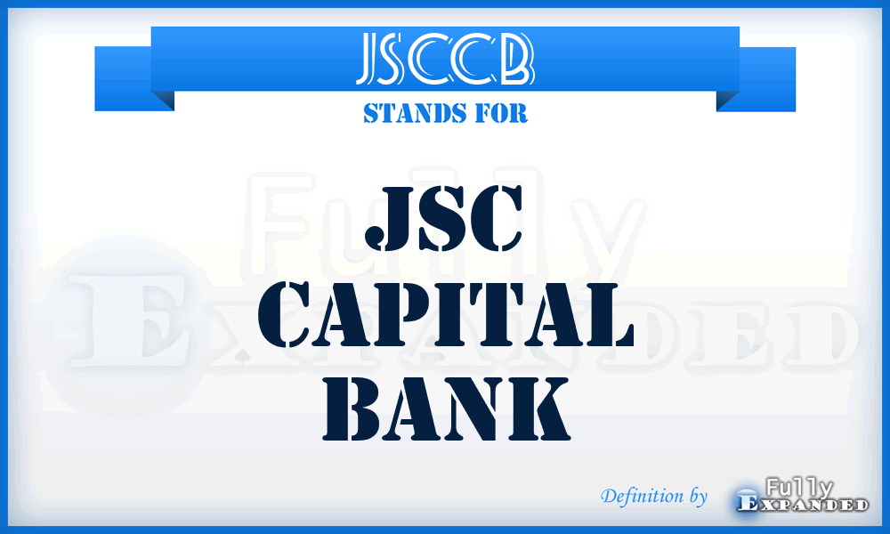 JSCCB - JSC Capital Bank