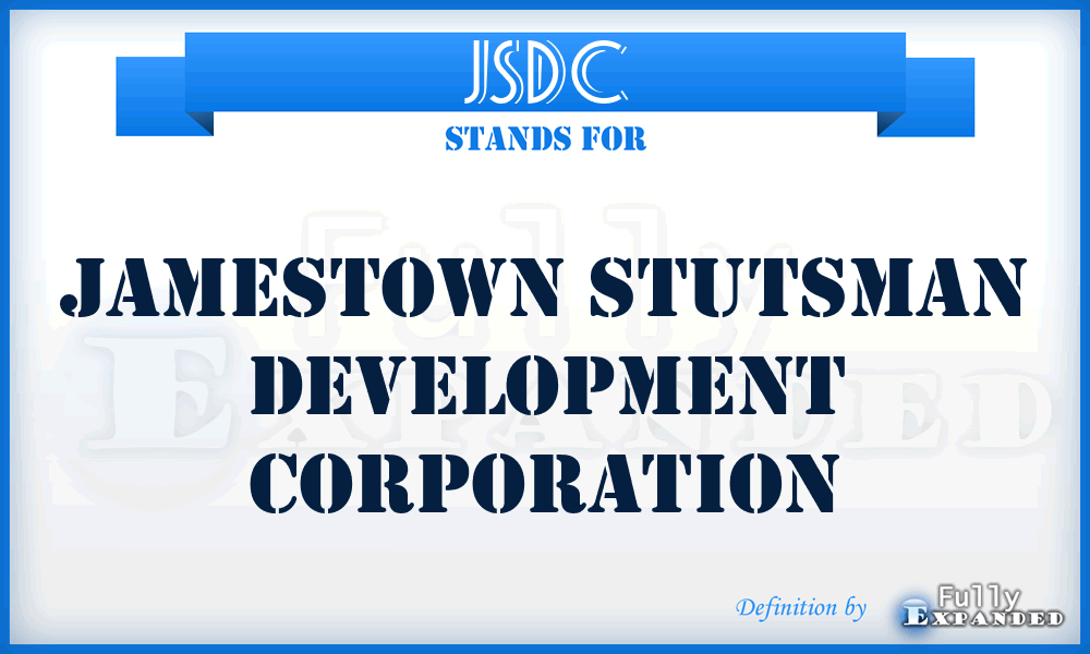 JSDC - Jamestown Stutsman Development Corporation