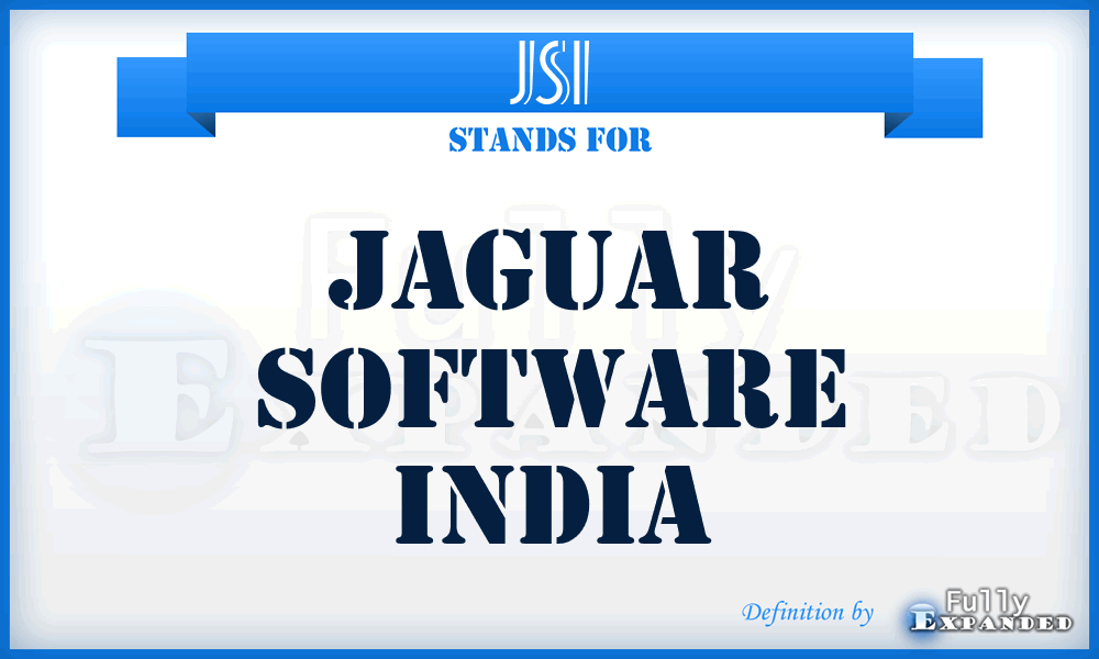 JSI - Jaguar Software India