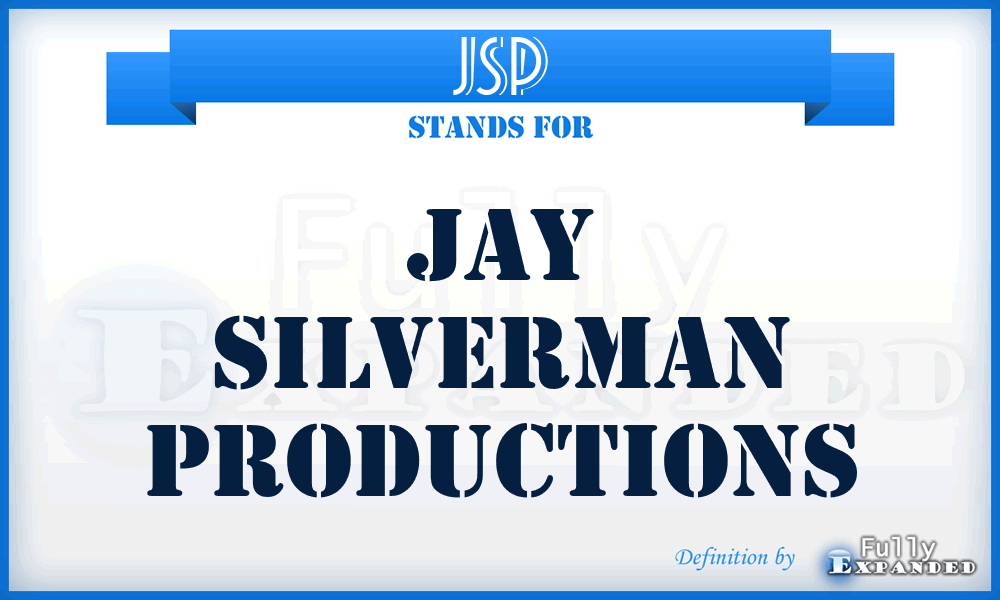 JSP - Jay Silverman Productions