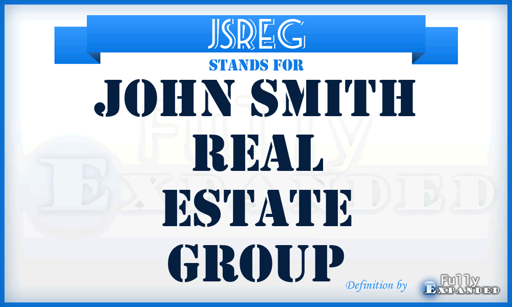 JSREG - John Smith Real Estate Group