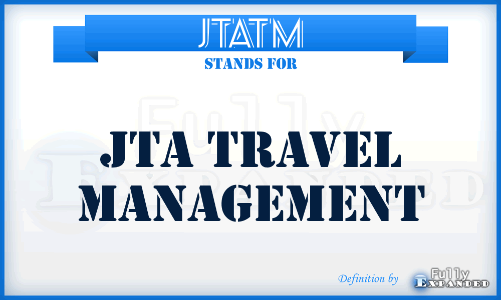 JTATM - JTA Travel Management