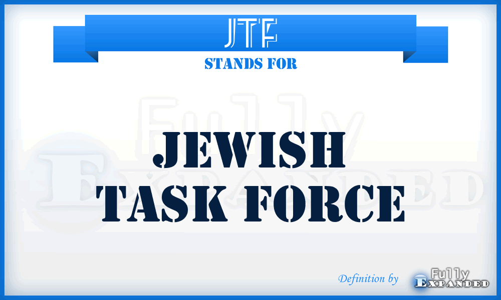 JTF - Jewish Task Force