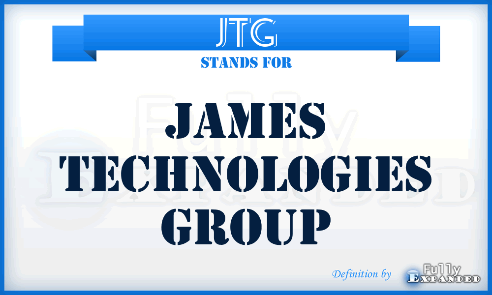 JTG - James Technologies Group