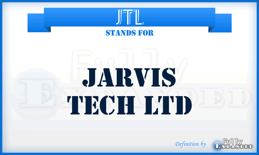 JTL - Jarvis Tech Ltd