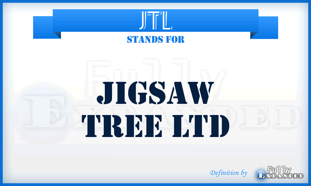 JTL - Jigsaw Tree Ltd