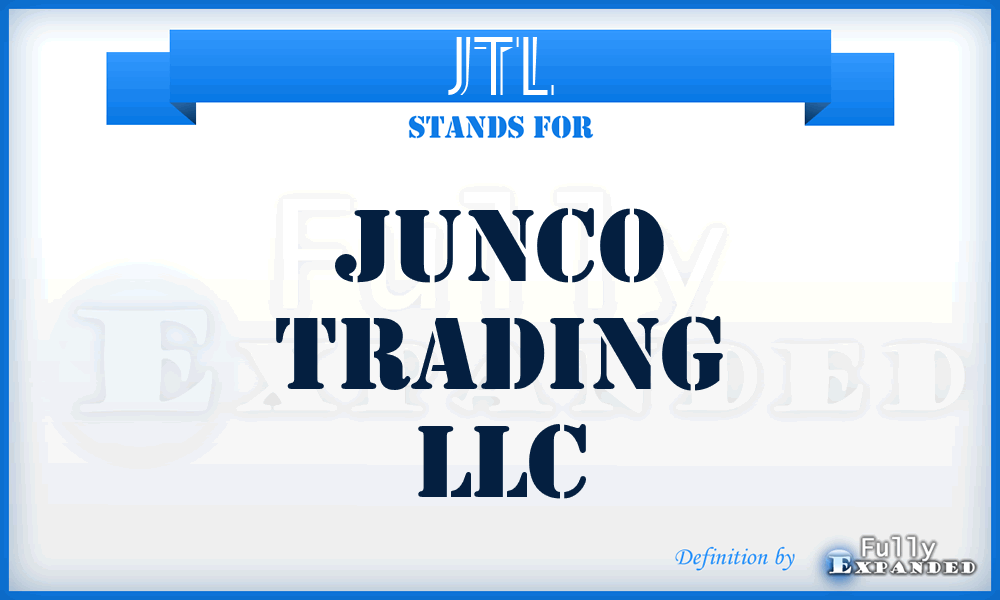 JTL - Junco Trading LLC