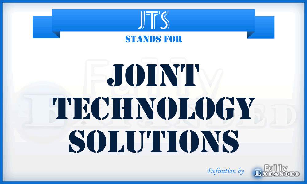 JTS - Joint Technology Solutions