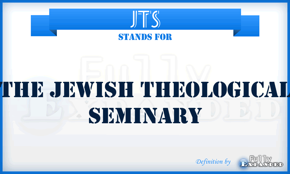 JTS - The Jewish Theological Seminary