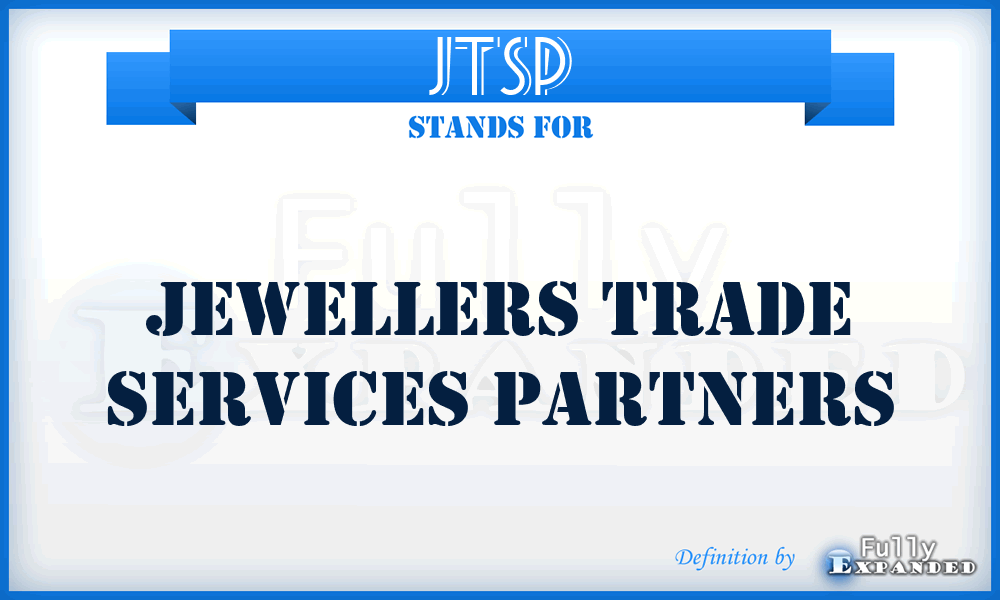 JTSP - Jewellers Trade Services Partners