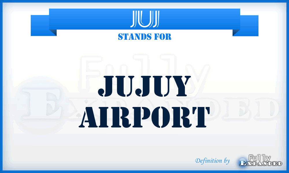 JUJ - Jujuy airport