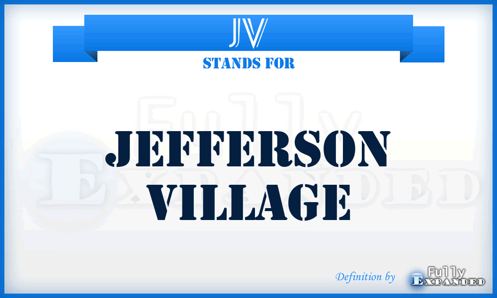 JV - Jefferson Village