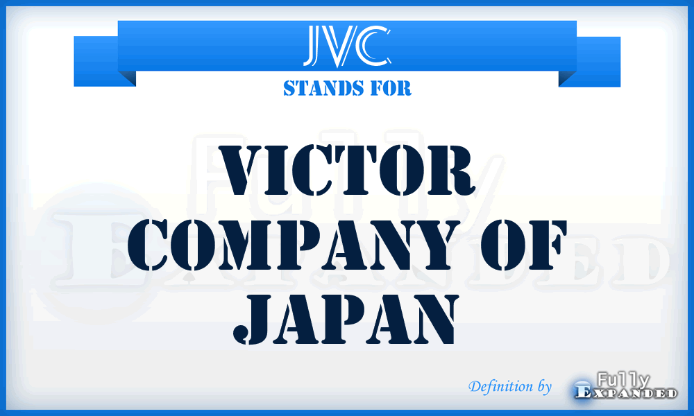 JVC - Victor Company of Japan