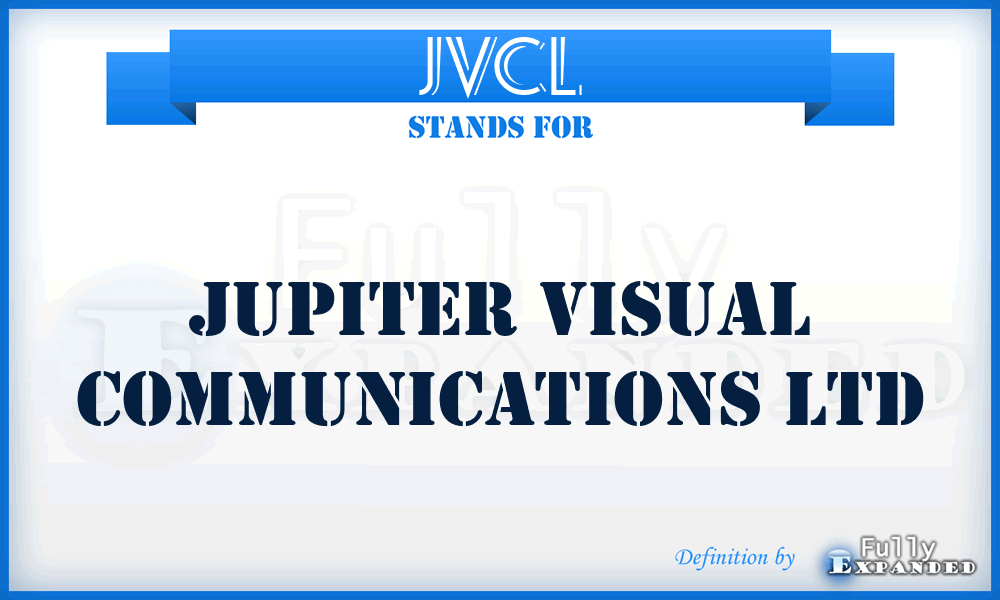 JVCL - Jupiter Visual Communications Ltd