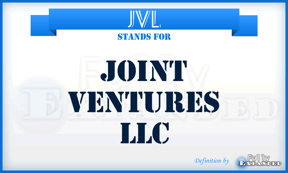 JVL - Joint Ventures LLC