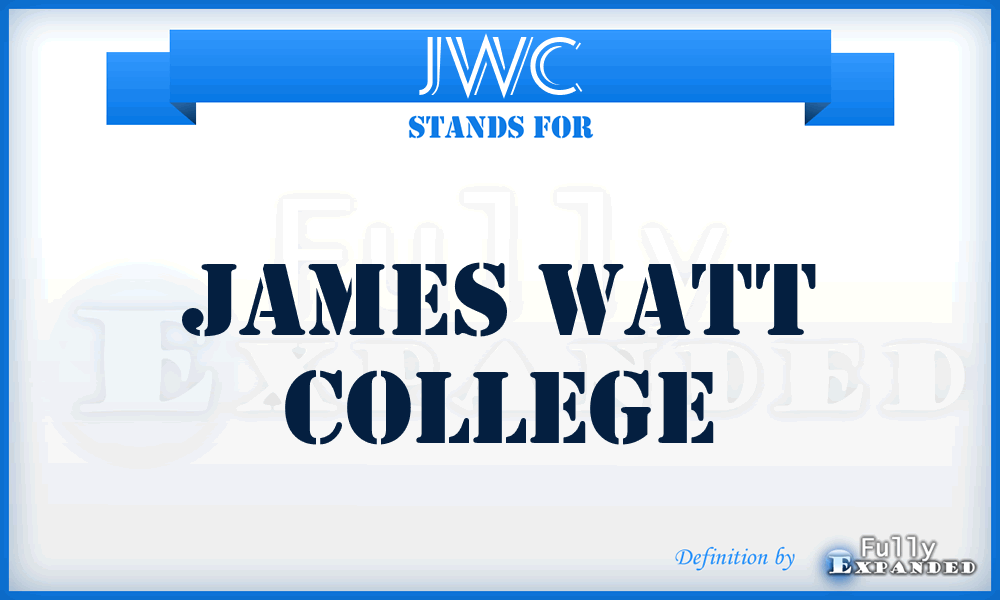 JWC - James Watt College