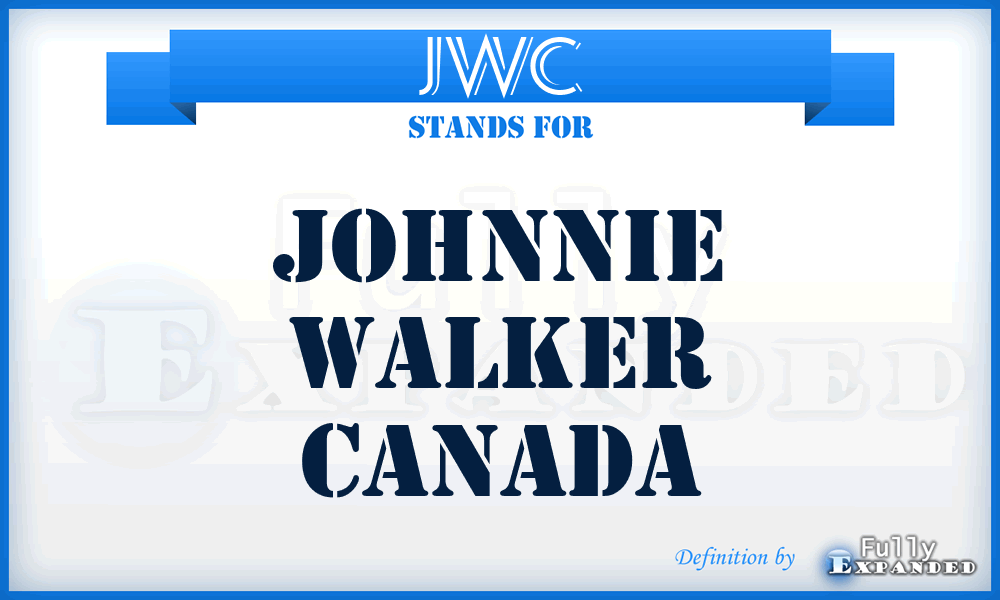JWC - Johnnie Walker Canada