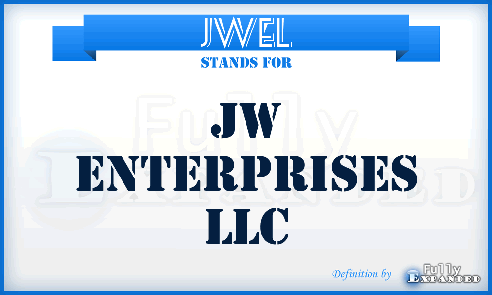 JWEL - JW Enterprises LLC