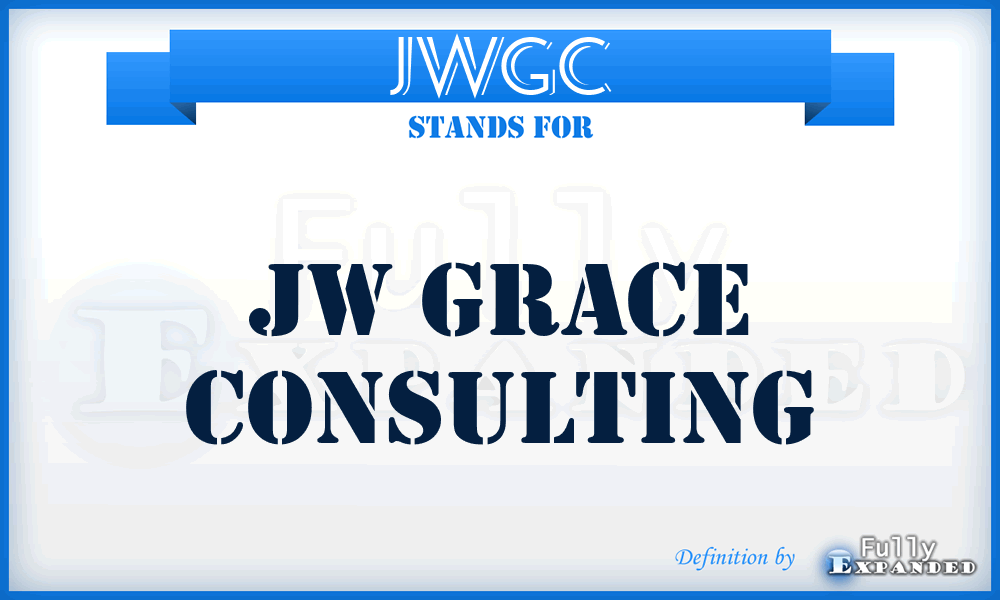 JWGC - JW Grace Consulting