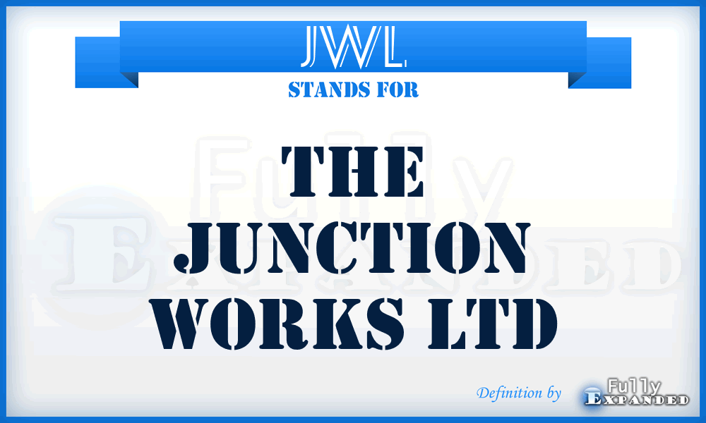 JWL - The Junction Works Ltd
