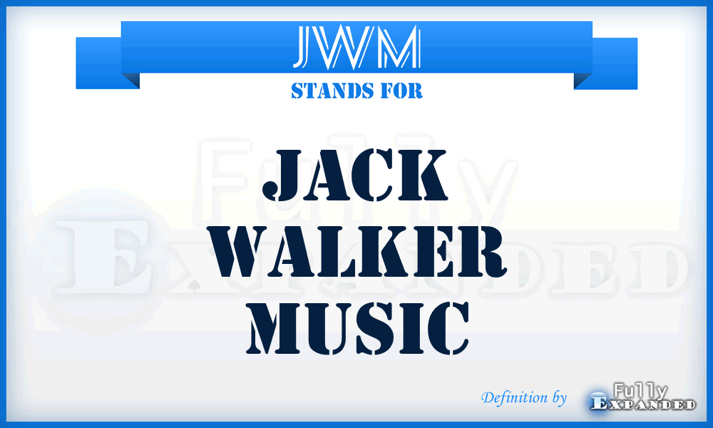 JWM - Jack Walker Music