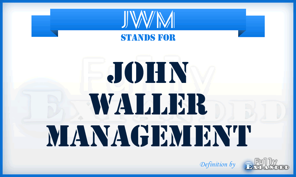 JWM - John Waller Management