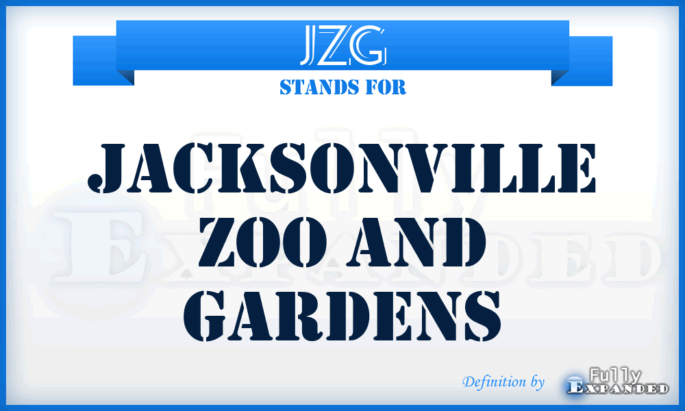 JZG - Jacksonville Zoo and Gardens