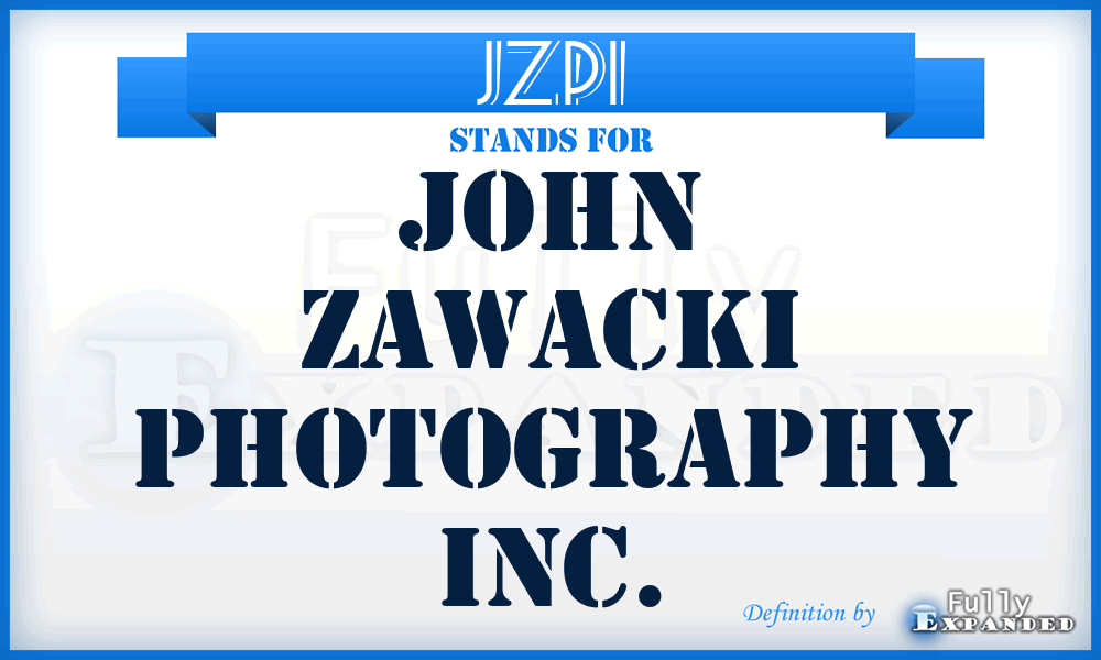 JZPI - John Zawacki Photography Inc.