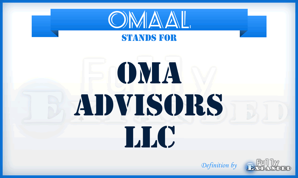 OMAAL - OMA Advisors LLC