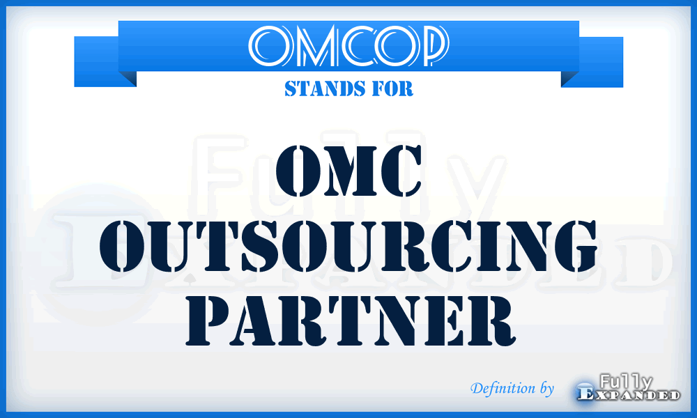 OMCOP - OMC Outsourcing Partner