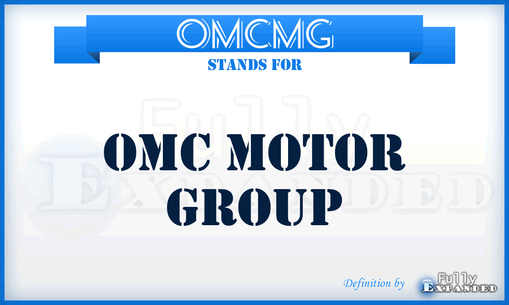 OMCMG - OMC Motor Group
