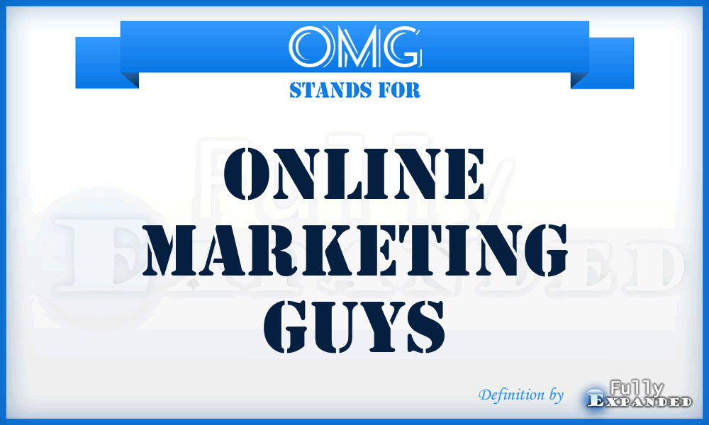 OMG - Online Marketing Guys