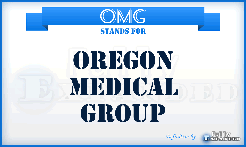 OMG - Oregon Medical Group