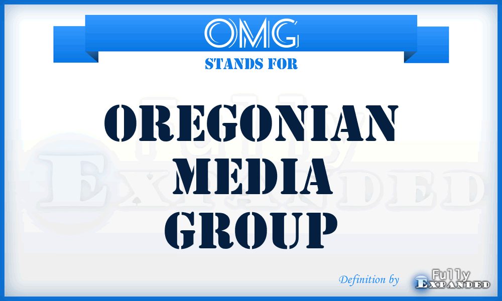 OMG - Oregonian Media Group