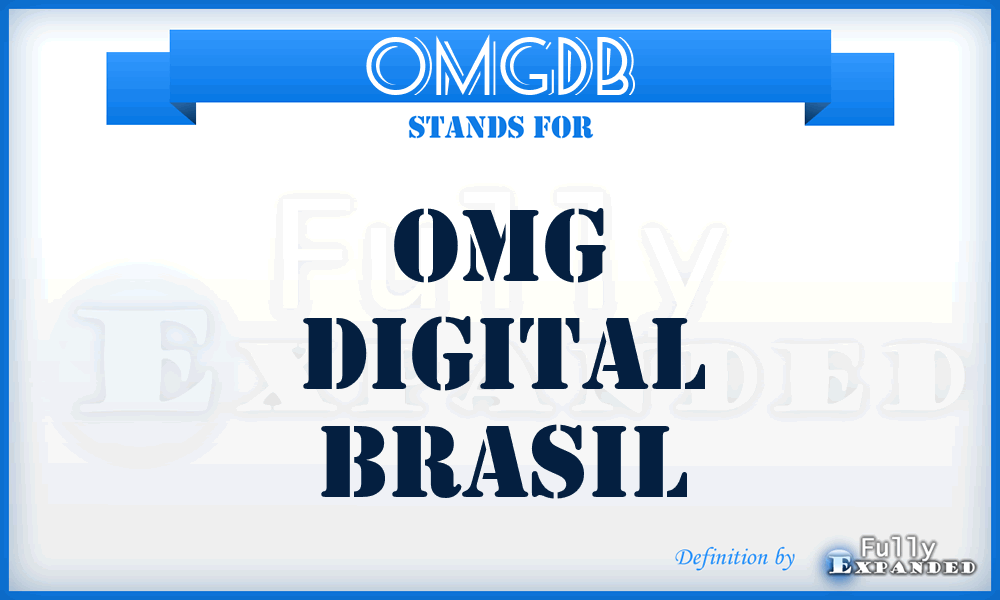 OMGDB - OMG Digital Brasil