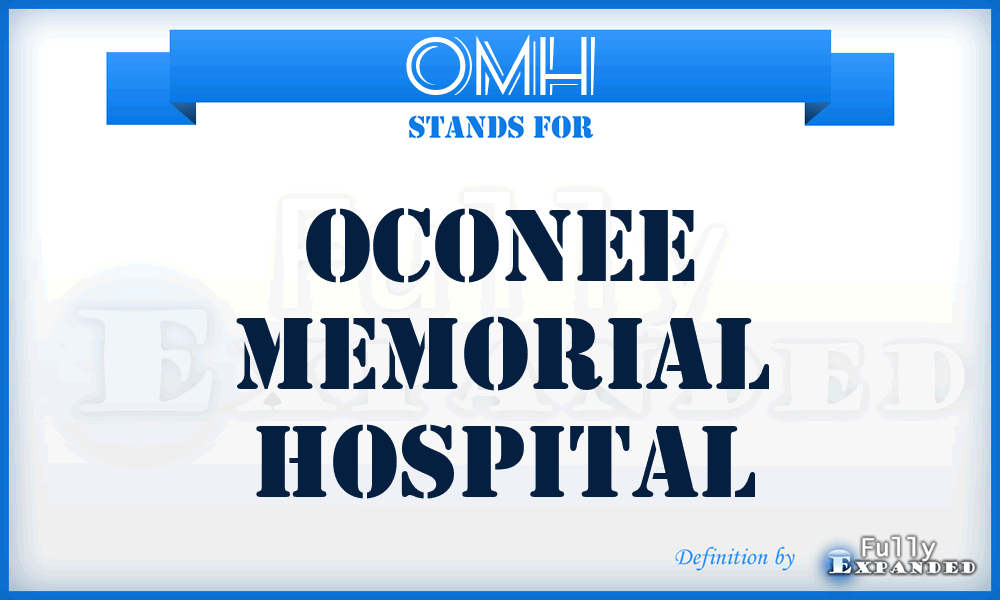 OMH - Oconee Memorial Hospital