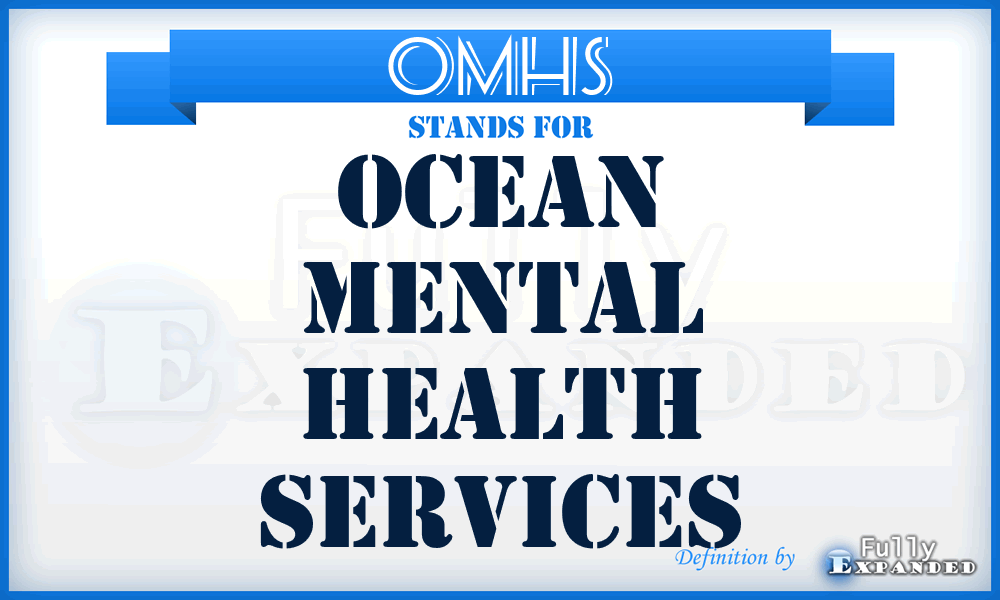 OMHS - Ocean Mental Health Services