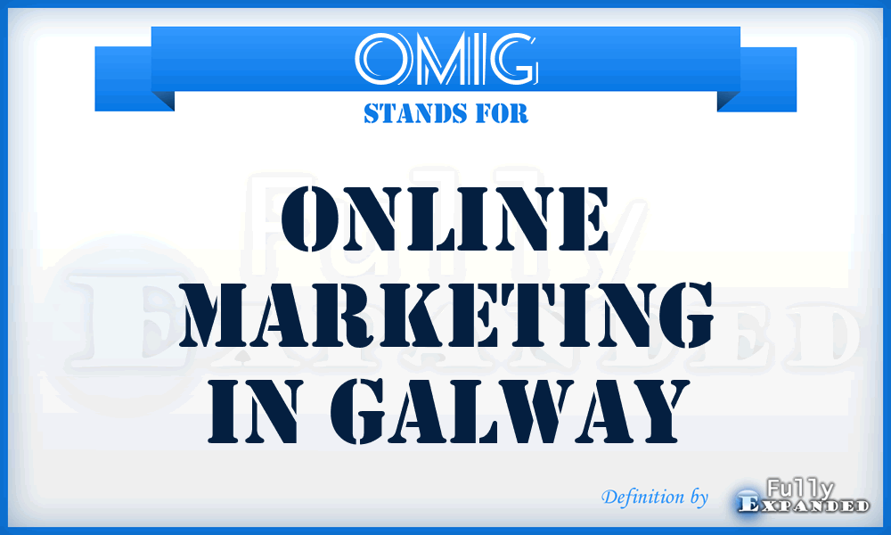 OMIG - Online Marketing in Galway