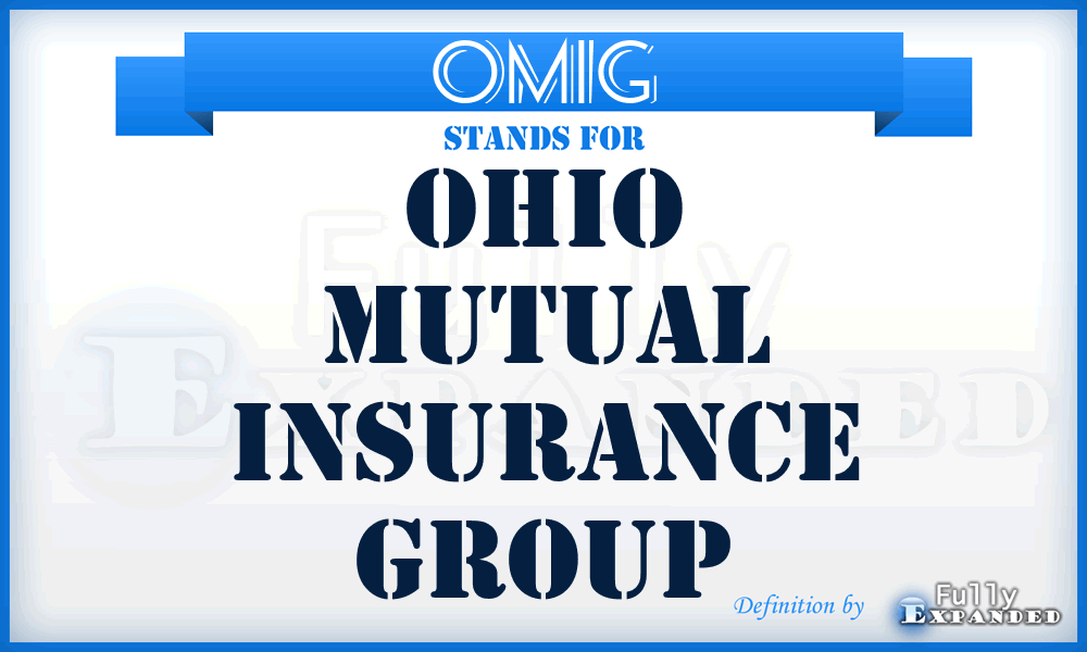 OMIG - Ohio Mutual Insurance Group