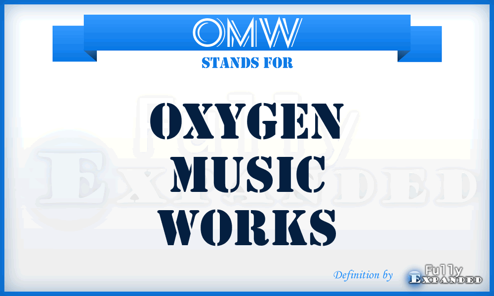 OMW - Oxygen Music Works