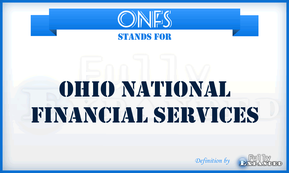 ONFS - Ohio National Financial Services