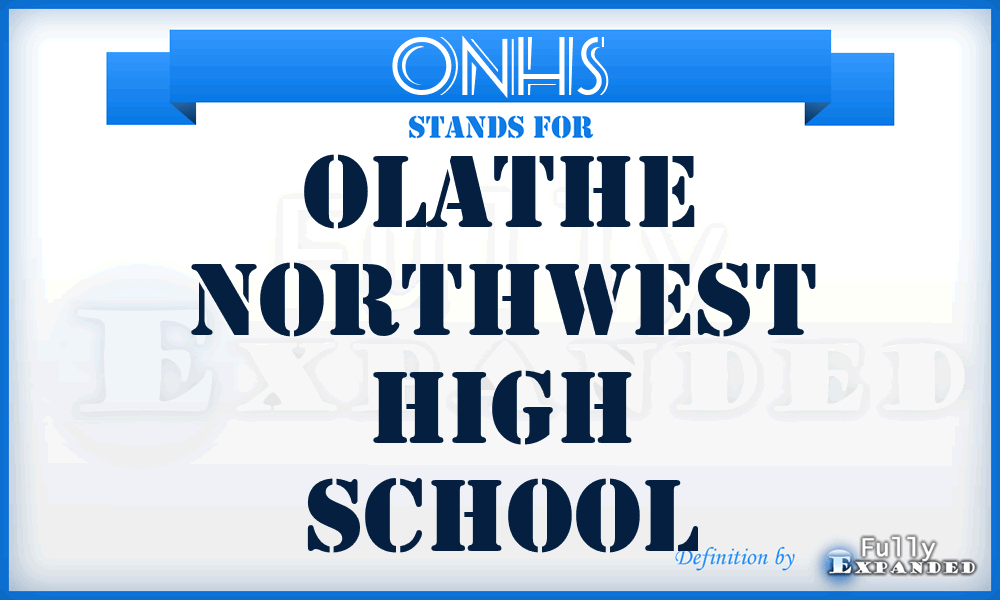 ONHS - Olathe Northwest High School