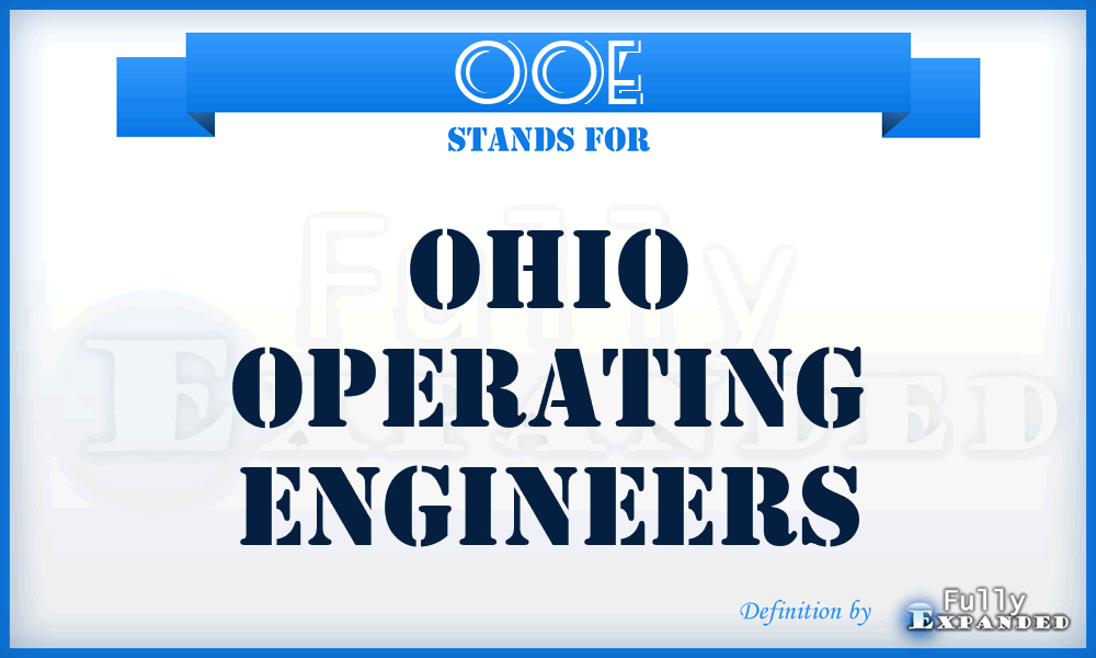 OOE - Ohio Operating Engineers