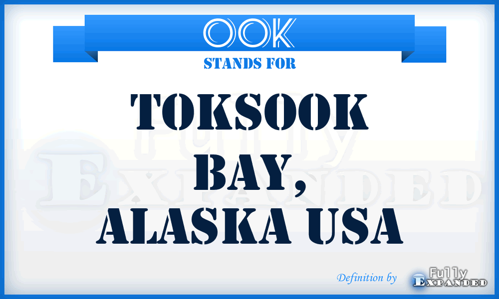 OOK - Toksook Bay, Alaska USA