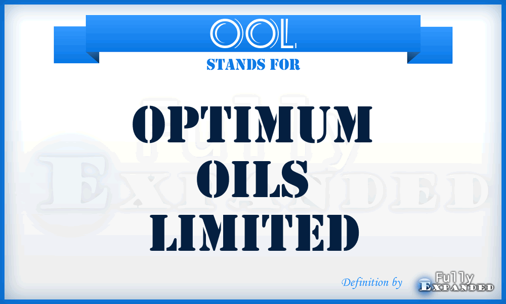 OOL - Optimum Oils Limited