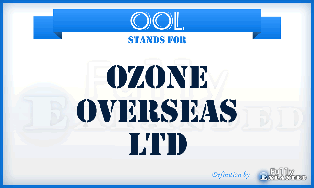 OOL - Ozone Overseas Ltd