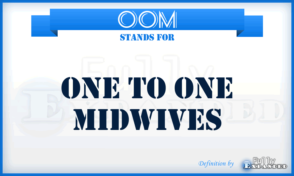 OOM - One to One Midwives