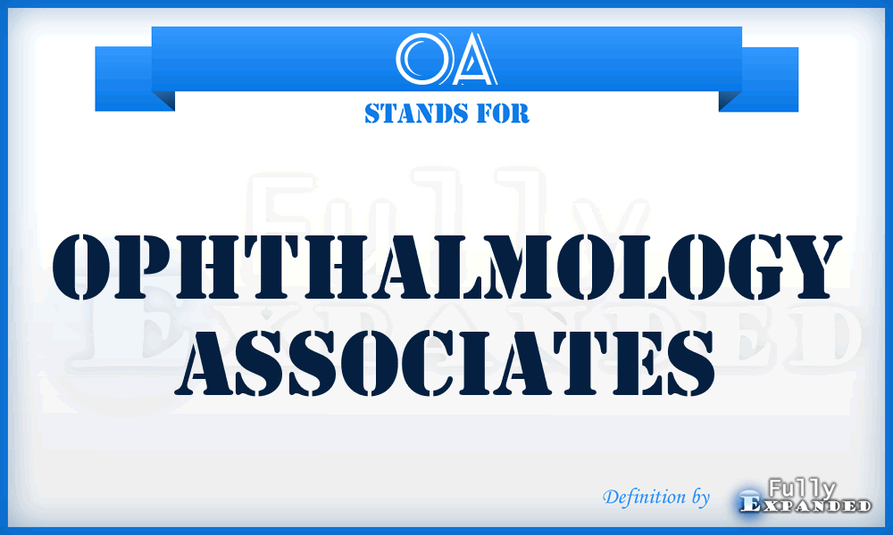 OA - Ophthalmology Associates