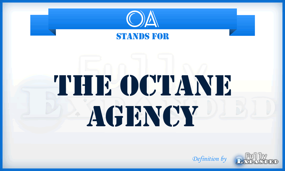 OA - The Octane Agency